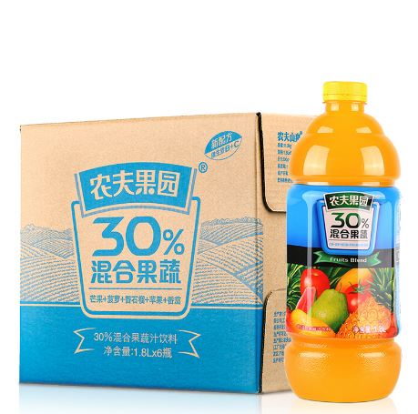 30%农夫果园普通装菠芒1.8l